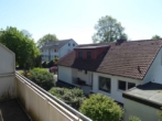 Wohnung mit Potential ! 2,5 Zimmer ETW mit sonnigen West-Balkon und Carportstellplatz in Norderstedt-Friedrichsgabe zu verkaufen!! - Blick vom Balkon