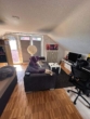 Wohnzimmer 1 - Schnucklige top sanierte 1 Zimmer DG-Wohnung im wärmegedämmten Haus in Norderstedt Garstedt zu vermieten !!