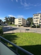 Blick vom Balkon 1 - Witzige 1,5 Zimmer Whg. mit einem schönen sonnigen Balkon in Norderstedt-Glashütte zu vermieten!!