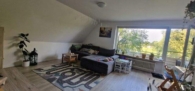 Wohnzimmer 3 - Tolle 3 Zimmer DG - Wohnung mit Balkon im 2 Fam.Haus in Norderstedt-Glashütte zu vermieten !!